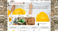 Desktop Screenshot of ediliziarestauro.com